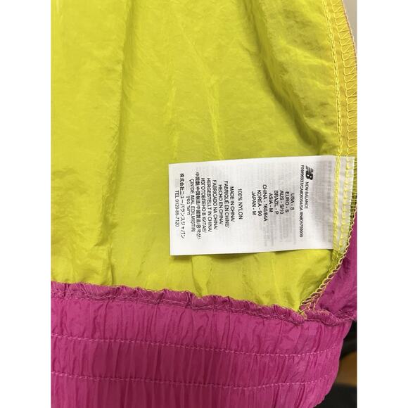 RARE New Balance Womens S Neon Retro Sport Style Optiks Windbreaker Coco Gauff - Picture 11 of 12